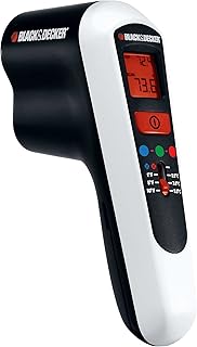 BLACK+DECKER TLD100-XJ Détecteur De Fuites Thermiques Sans Fil - Indicateur Lumineux Pour Identifier Les Défauts D