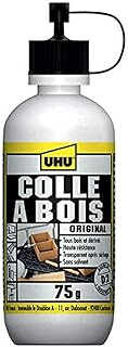 UHU Colle à Bois Originale- Colle Bois Vinylique Extra Forte - Résistante à l