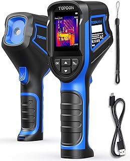 TOPDON TC004 Mini Camera Thermique Infrarouge, 240x240 IR Résolution Camera Infrarouge, 15 Heures d