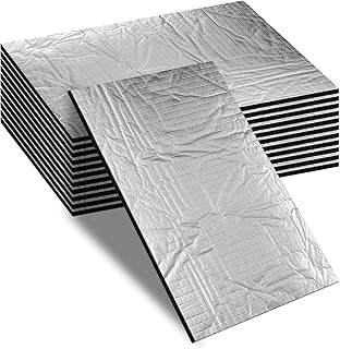 12 pièces de plaques Alubutyl de 400 * 250 * 5 mm,
