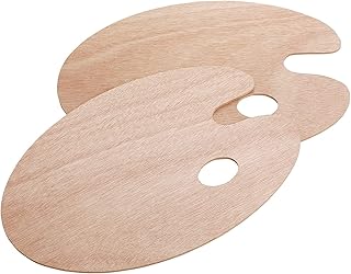 Redreo Lot de 2 palettes de mélange universelles en bois pour peinture d