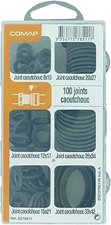 Comap Coffret de 100 joints caoutchouc pour sanitaire